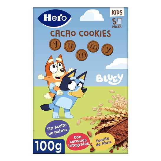 Hero Biscuits Cacao Bluey 5x20 g