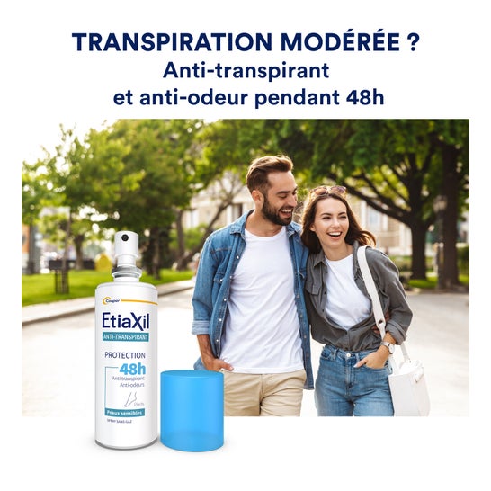 Etiaxil Anti-Transpirant Pieds 48h Spray 100ml