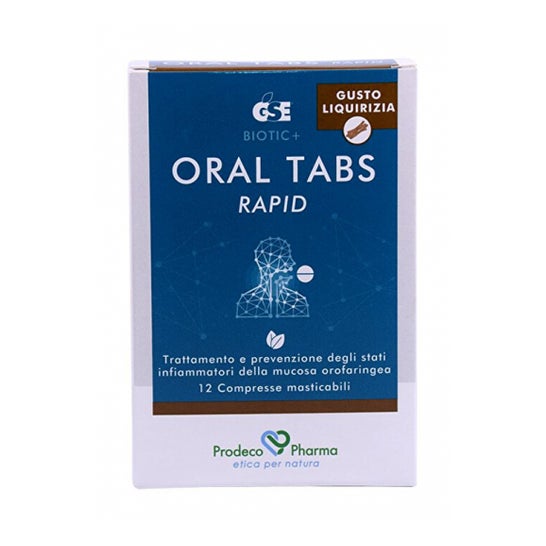 Gse Oral Tabs Rapid Liquorice 12comp