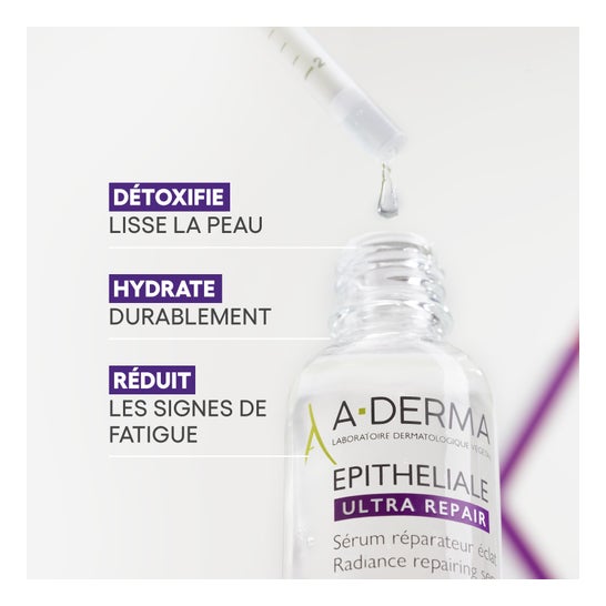 A-Derma Epitheliale Ultra Repair VitC+ Sérum Réparateur Éclat 30ml