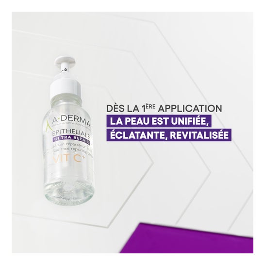 A-Derma Epitheliale Ultra Repair VitC+ Sérum Réparateur Éclat 30ml