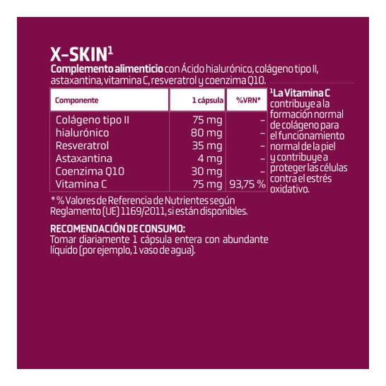SPLMNT X-Skin 30 Capsules