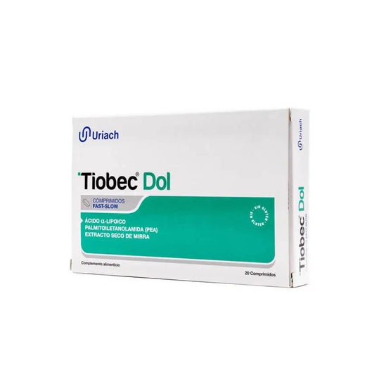 Tiobec Dol 20 Comprimés Tiobec Dol 20 Comprimés