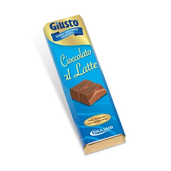 Giusto Chocolat Lait Sans Sucre 42g