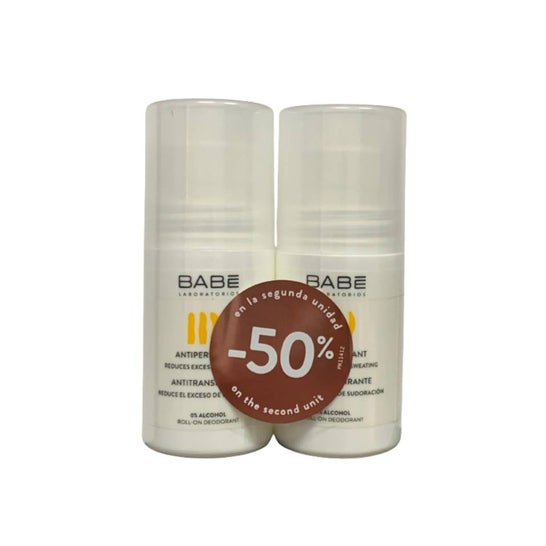 Babé Antiperspirant Roll On 2x50ml