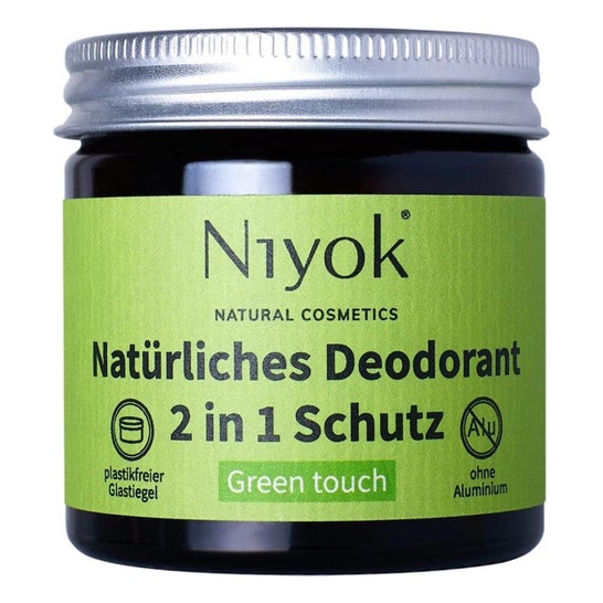 Niyok Green Touch Déodorant antitranspirant 2 en 1 40 ml