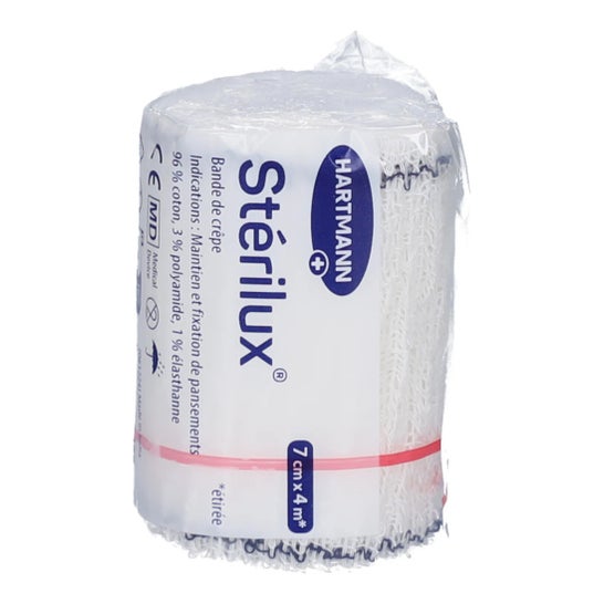 Hartmann Stérilux Banda de Crepé 7cm x 4m