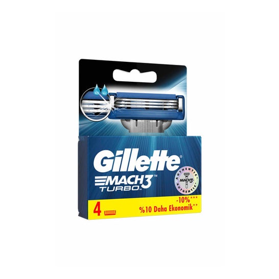 Gillette Mach 3 Turbo Charged 4uts