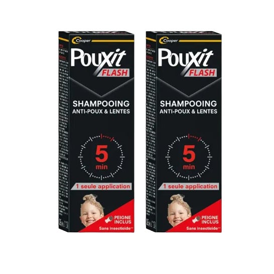 Pouxit Flash Shampoing 2x100ml