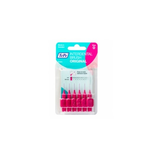 Pinceaux Tepe Rose 0,4 6Pcs