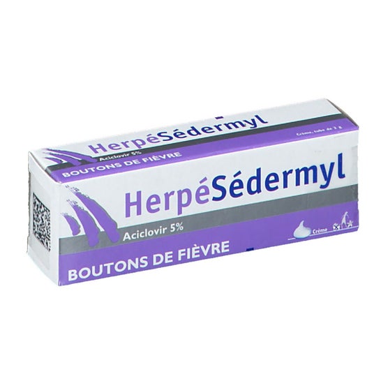 HerpéSédermyl Aciclovir 5% Crème 2g