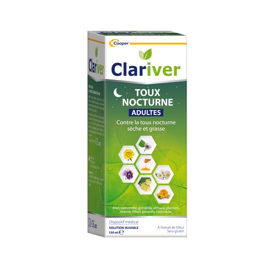 Clariver Toux Nocturne Adultes Solution Buvable 150ml