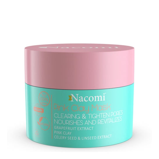 Nacomi Pink Clay Mask Vegan 50ml