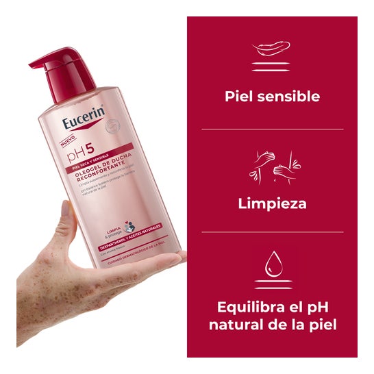 Eucerin pH5 Gel-Huile de Douche 400ml