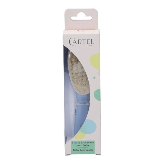 Cartel Paris Brosse à Cheveux Bébé Bleu 1 Unité