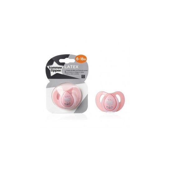 Sucette Tommee Tippee 6-18 mois Rose