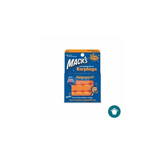Mack's™ Silicone 6 paires en silicone pour enfants