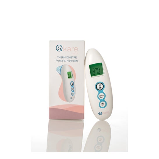 Qkare Baby Thermomètre Frontal & Auriculaire