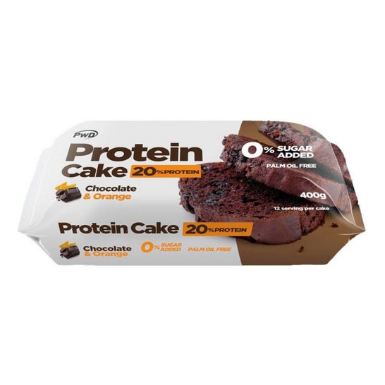 Pwd Nutrition Protein Cake Chocolat et Orange Sans Sucre 400g