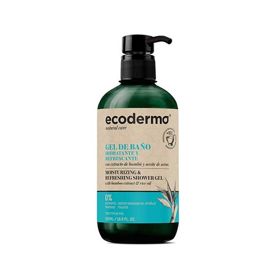 Ecoderma Gel de Baño Hidratante y Refrescante 500ml