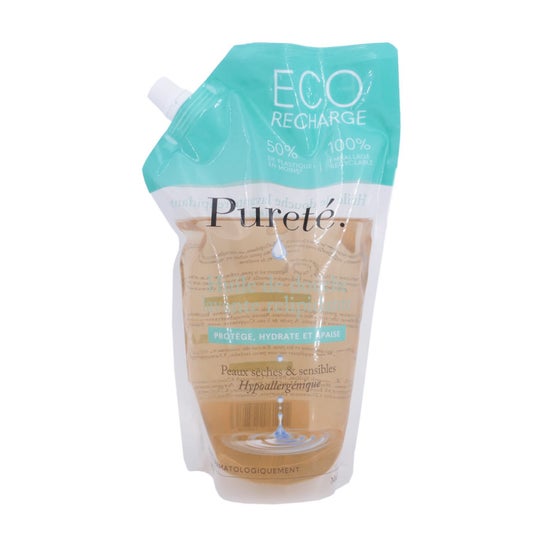 Pureté Huile de Douche Lavante Relipidante Eco Recharge 900ml