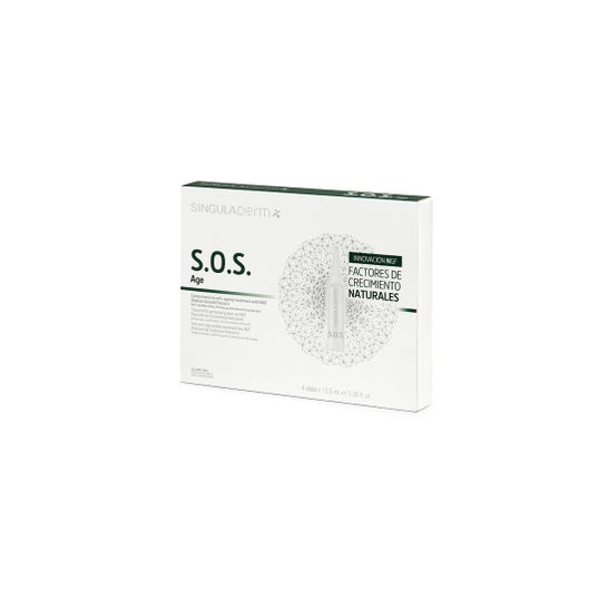 Singuladerm S.O.S Age 4 fioles (10,5 ml)
