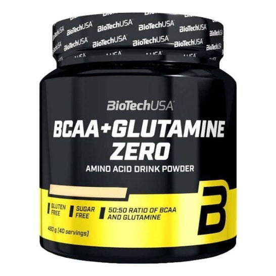 Biotech BCAA + Glutamine Zéro Thé Pêche 480g