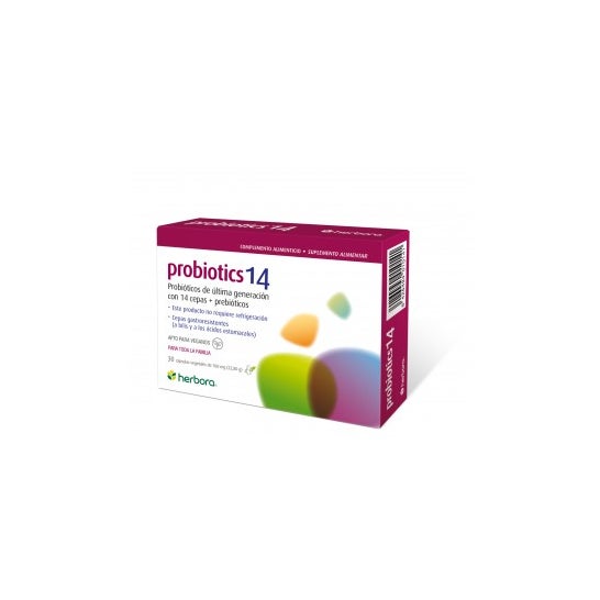 Herbora Probiotiques 14 30caps