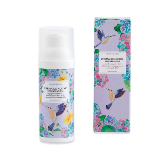 Vera & the Birds Crème de nuit régénératrice Cosmétiques naturels 50ml