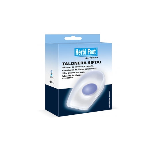 Herbi Feet Siftal Siftal Silicone Spur Heel Pad T-l