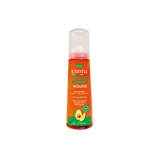 Cantu Mousse Hydratante Avocat Boucles 248g