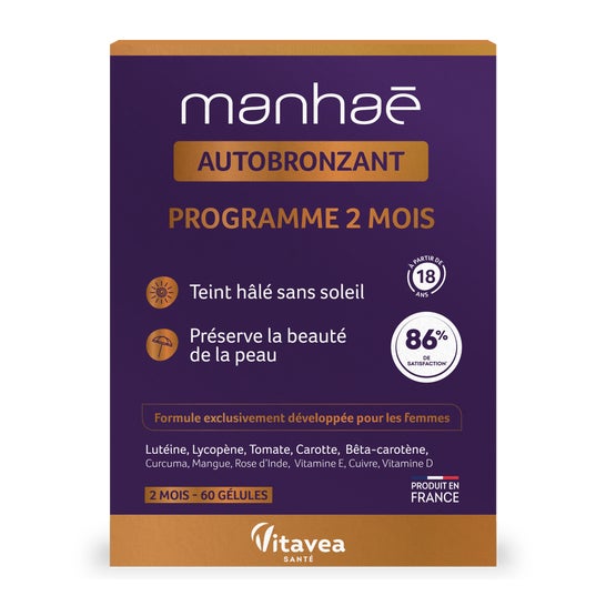 Manhaé Autobronzant 60 Gélules