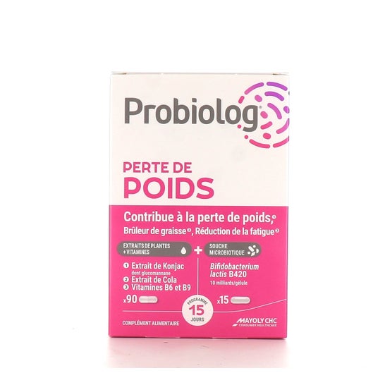 Probiolog Perte De Poids 90 + 15 Gélules