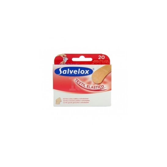 Salvelox tissu bandage adhésif 20 Unités