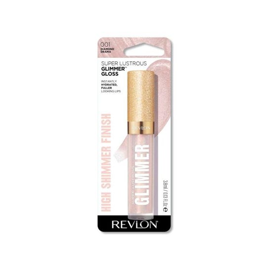 Revlon Super Lustrous Glimmer Brillant à Lèvres Diamond Drama 3,8 ml