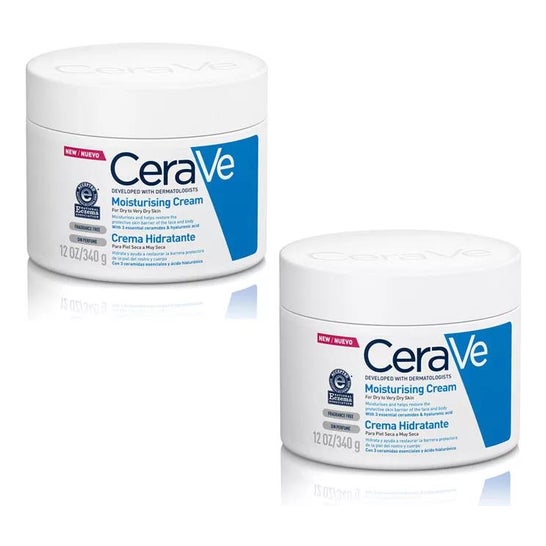 Cerave ® Crème Hydratante 2x340g Cerave ® Crème Hydratante 2x340g