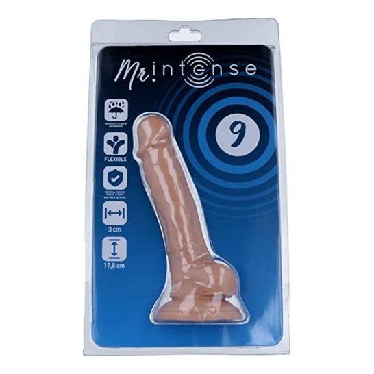 Mr Intense Dildo No. 9 Realistic Penis 17,8x3cm 1pc