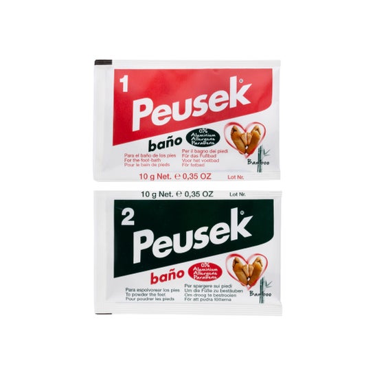 Peusek Bain Déodorant Pieds 2 sachets