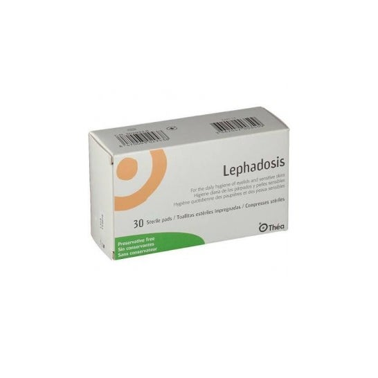 Lingettes imprégnées stériles Lephadosis 30uds
