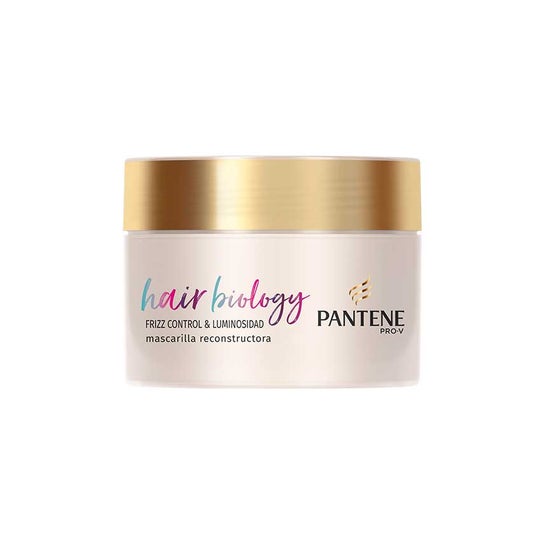 Pantene Hair Biology Masque anti-frisottis et brillance 160ml