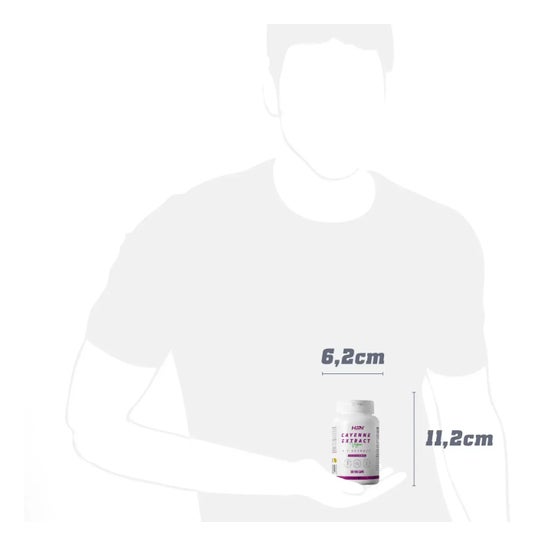 HSN Extracto de Cayena 4:1 500mg 120vcaps