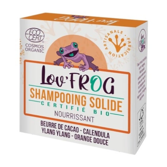 Lov'Frog Shampoing Solide Nourrissant Bio 50g