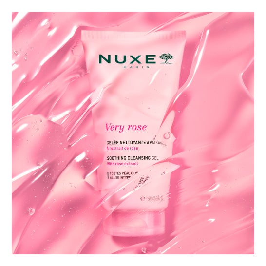 Nuxe Very Rose Gelée Nettoyante Apaisante 150ml