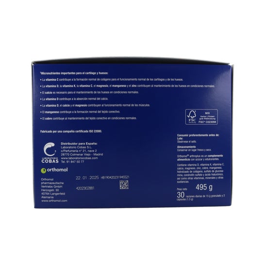 Orthomol Arthro Plus 30 Sachets