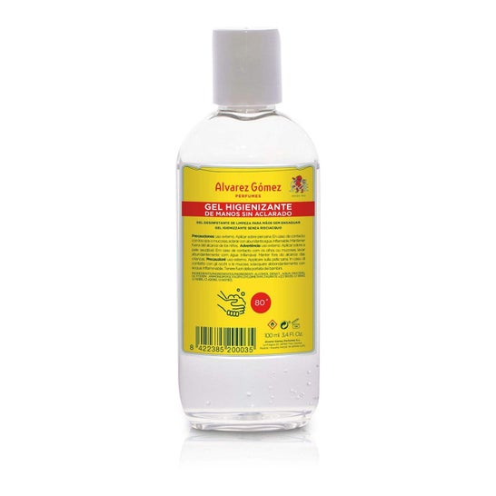 Alvarer Gómer Gel Higienizante De Manos Sin Aclarado 100ml