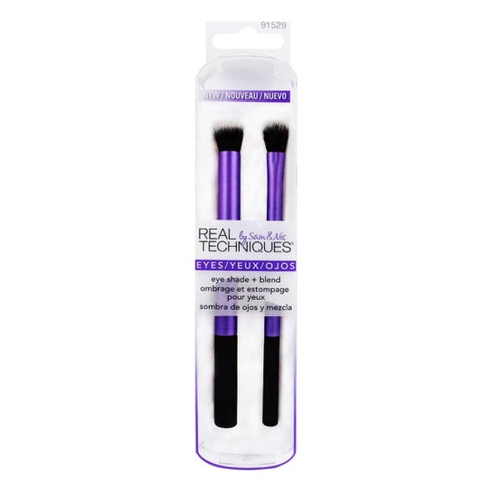 Real Techniques Eye Shade + Blend Brush Kit 2 pièces
