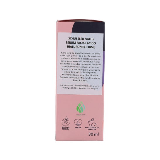 Schüssler Natur Hyaluronic Acid Facial Serum 30ml