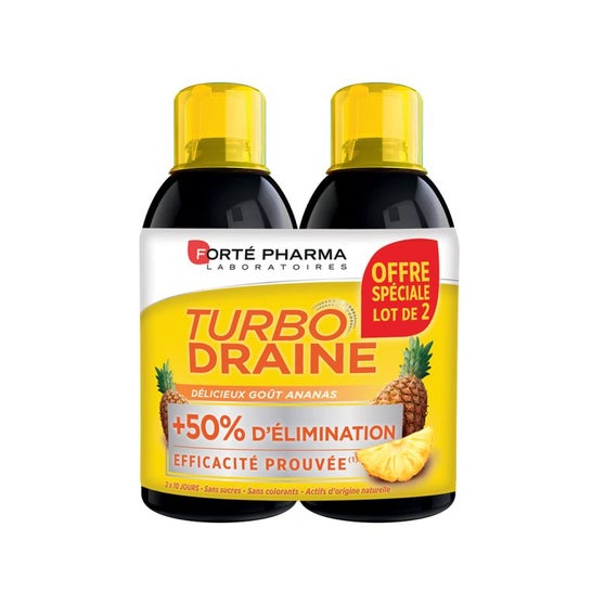 Forté Pharma TurboDraine Minceur Ananas 2x500ml