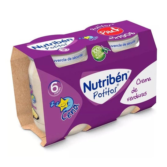 Nutriben Potito Duo Crema De Verduras 190g Nutriben Potito Duo Crema De Verduras 190g