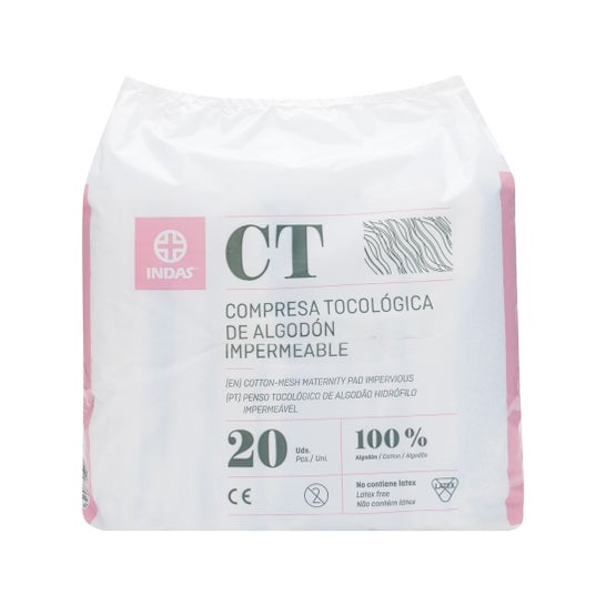 Maternity Compresses Coton 20 unités